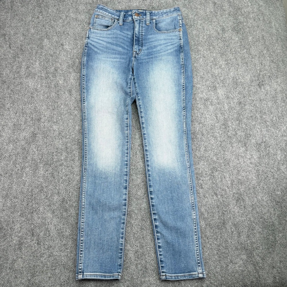Madewell Jeans Women's 27x29 Blue Curvy Roadtripper High Rise Stretch Skinny